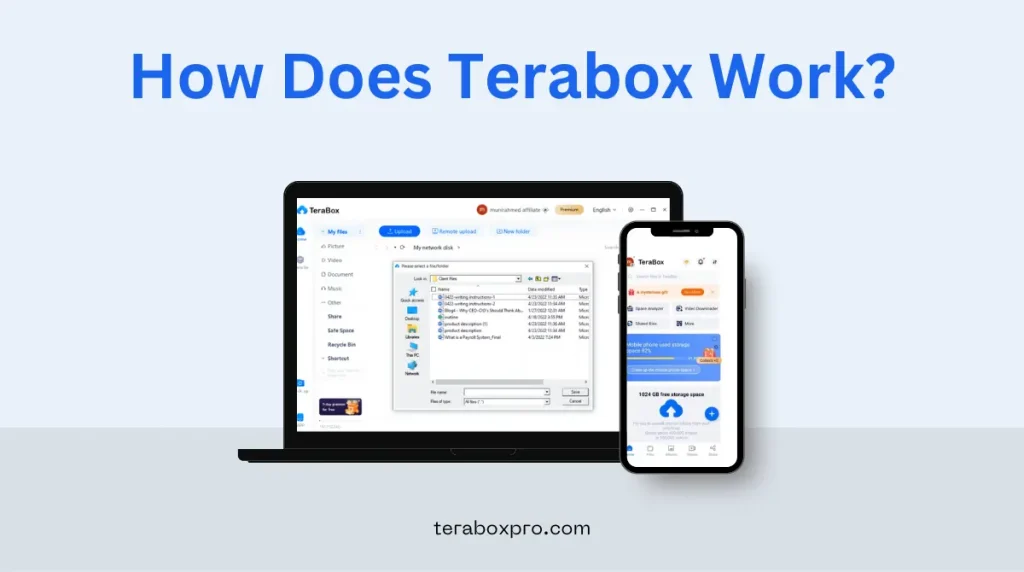How does terabox work 1